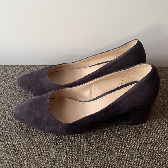 Navy Cole haan block heels - Picture 2 of 7